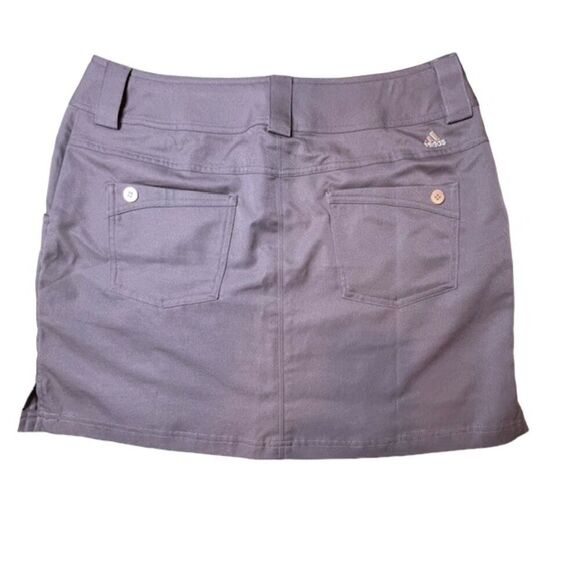 Adidas ClimaCool Women's Skort Brown Buttonfly Pockets Size 8 - Picture 4 of 8